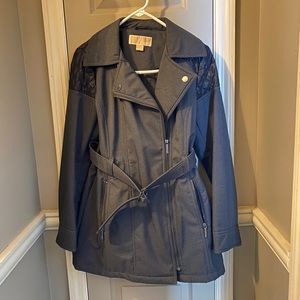 Charcoal Grey Trench Coat